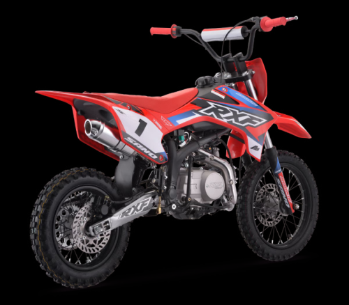 Preview: Kinder Motocross Dirtbike Apollo Sano RXF Rookie 125cc Halbautomatik 12-14"